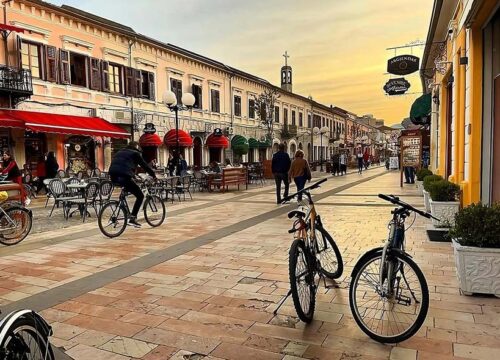 Shkodër – A City of Bicycles and Broken Time